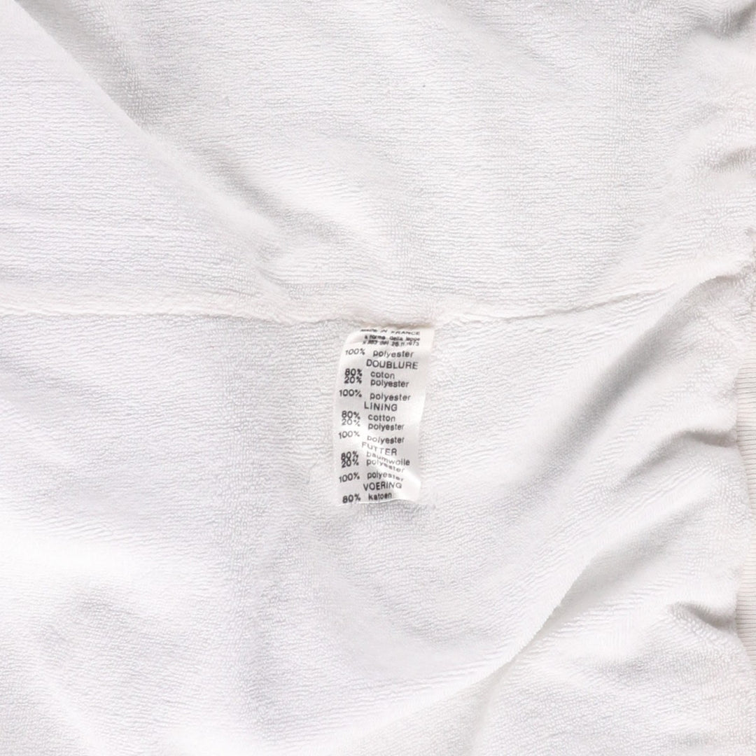 Vintage 1980'S Lacoste CHEMISE French Lacoste Stripe Pattern Windbreaker, Made in France, Size 3, Men's Size Small polyester Blue type light blue Vintage Second Hand