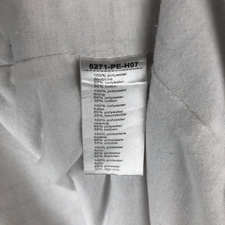 Lacoste LACOSTE SPORT Check Pattern Windbreaker, Men's XL polyester white type Vintage Second Hand