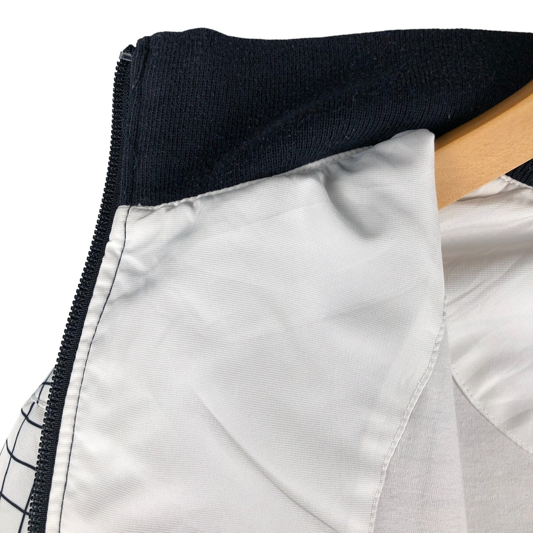 Lacoste LACOSTE SPORT Check Pattern Windbreaker, Men's XL polyester white type Vintage Second Hand