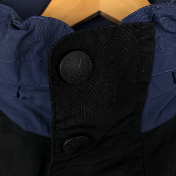 NAUTICA Sailing Jacket, Men's Size L Nylon black type Vintage Second Hand