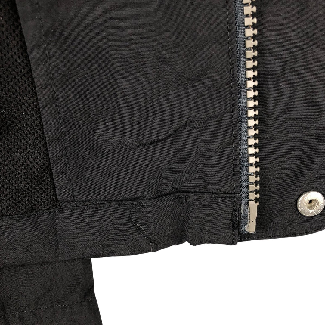 NAUTICA Sailing Jacket, Men's Size L Nylon black type Vintage Second Hand