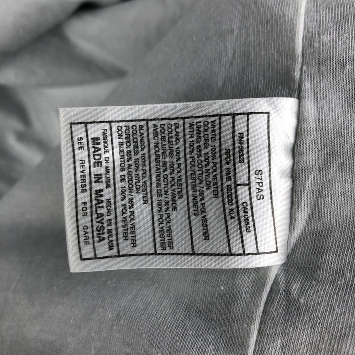 Vintage 90'S Nike hooded windbreaker, size M, men's polyester navy blue type Vintage Second Hand