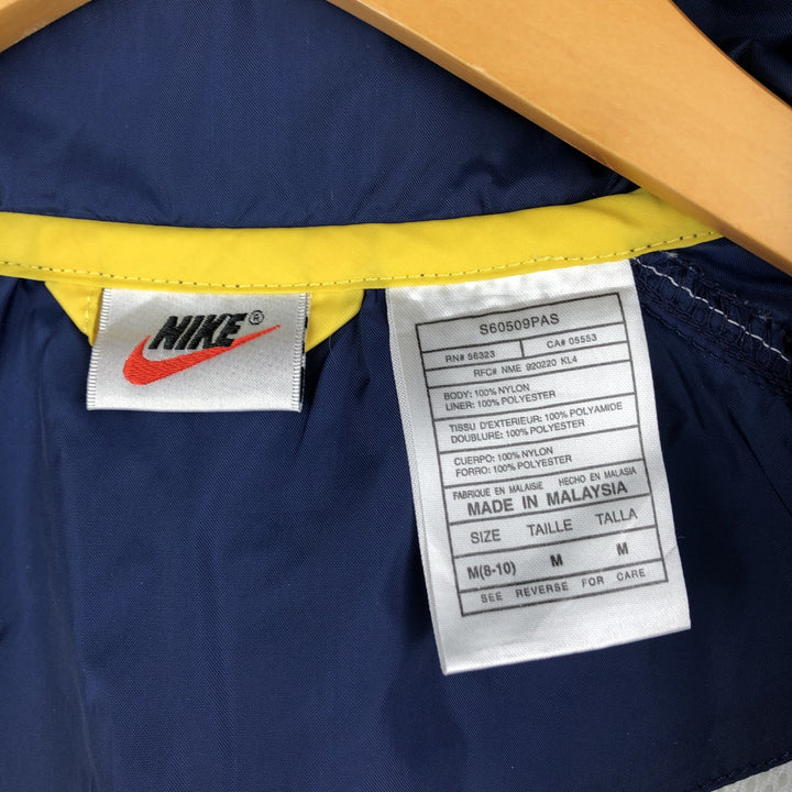 90'S Nike NIKE Nylon Jacket Men's M Size Vintage Nylon white type Vintage Second Hand
