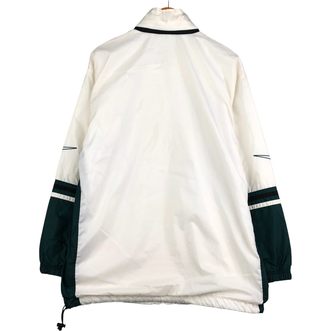 90'S Nike Windbreaker Men's M Size Vintage polyester white type Vintage Second Hand