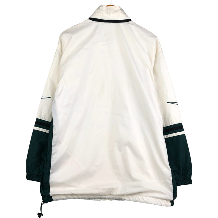 90'S Nike Windbreaker Men's M Size Vintage polyester white type Vintage Second Hand