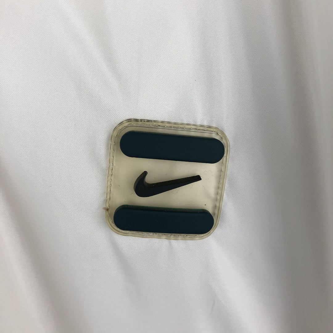 90'S Nike Windbreaker Men's M Size Vintage polyester white type Vintage Second Hand