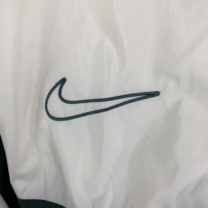90'S Nike Windbreaker Men's M Size Vintage polyester white type Vintage Second Hand