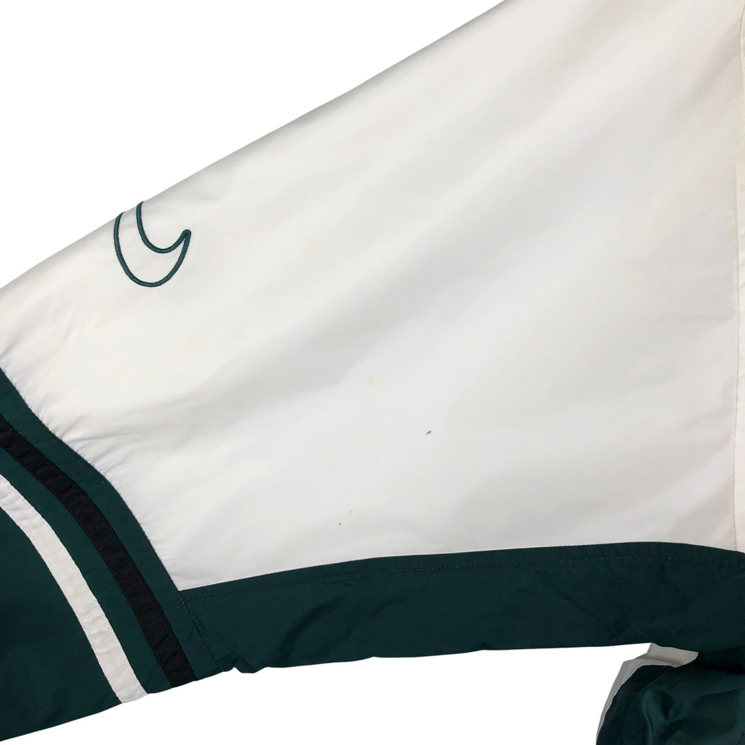 90'S Nike Windbreaker Men's M Size Vintage polyester white type Vintage Second Hand