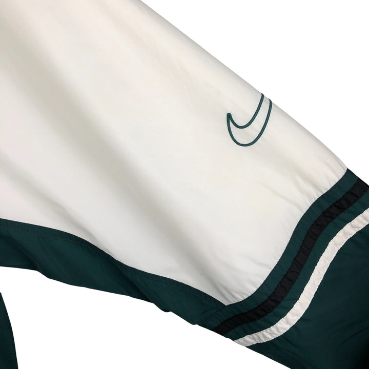 90'S Nike Windbreaker Men's M Size Vintage polyester white type Vintage Second Hand