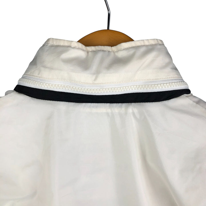 90'S Nike Windbreaker Men's M Size Vintage polyester white type Vintage Second Hand