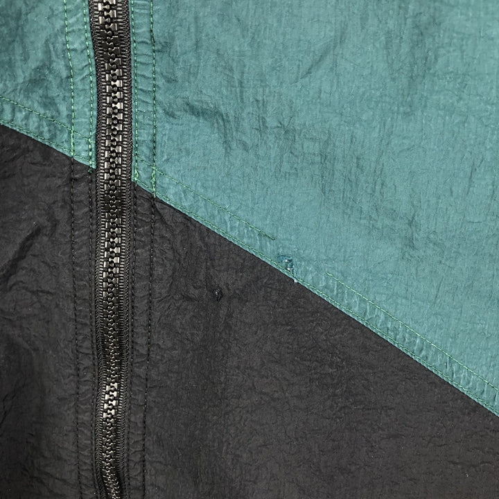 90'S Nike NIKE Back Logo Nylon Jacket Men's Size L Vintage unclear green type Vintage Second Hand