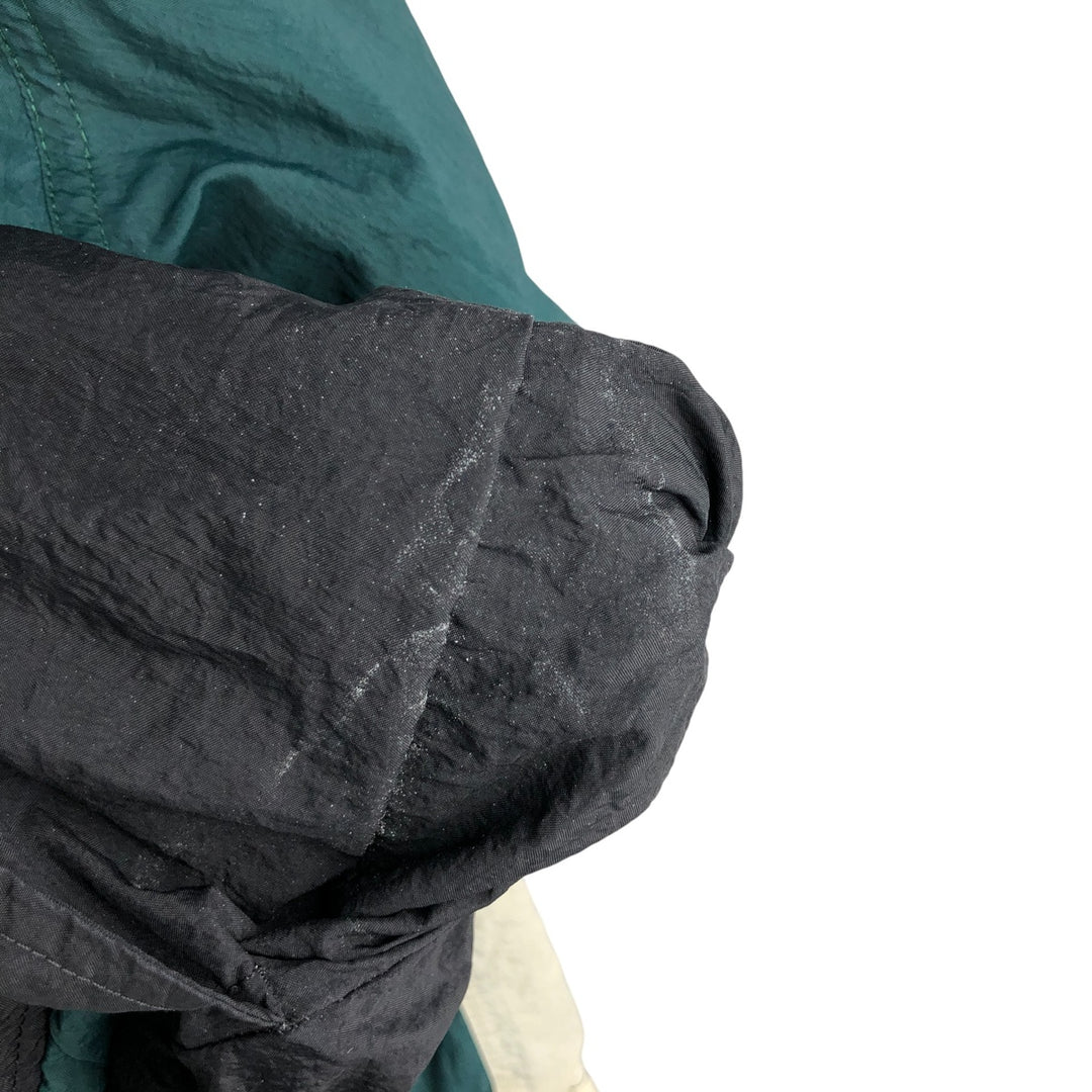 90'S Nike NIKE Back Logo Nylon Jacket Men's Size L Vintage unclear green type Vintage Second Hand