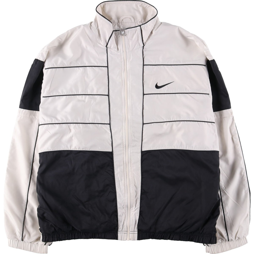 90'S Nike Windbreaker Men's XL Vintage polyester white type Vintage Second Hand