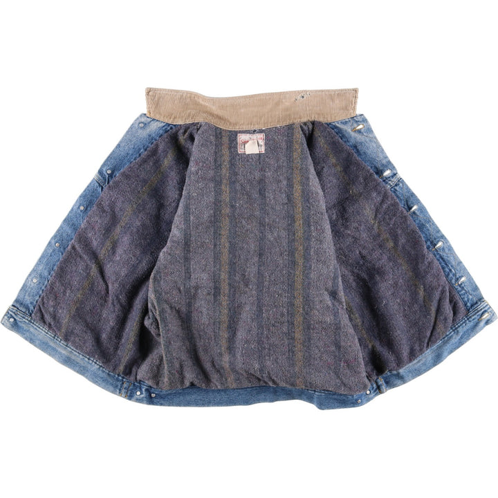 Vintage Lee STORM RIDER denim jacket from the 1980'S and 1990s, size XL, men's. cotton blue type Vintage Second Hand