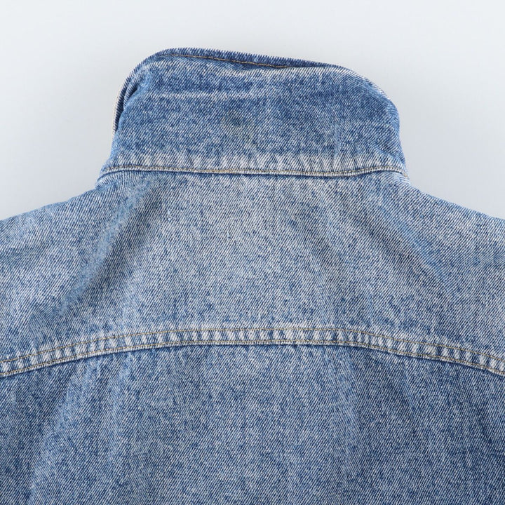 Vintage Lee STORM RIDER denim jacket from the 1980'S and 1990s, size XL, men's. cotton blue type Vintage Second Hand