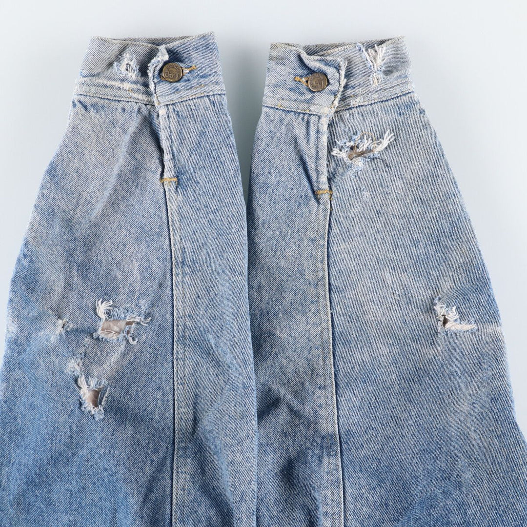 Vintage Lee STORM RIDER denim jacket from the 1980'S and 1990s, size XL, men's. cotton blue type Vintage Second Hand