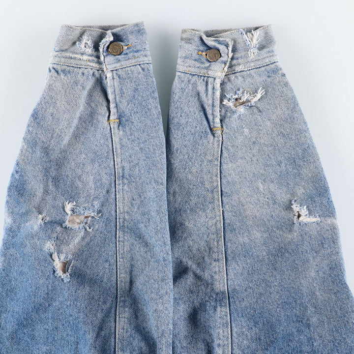 Vintage Lee STORM RIDER denim jacket from the 1980'S and 1990s, size XL, men's. cotton blue type Vintage Second Hand