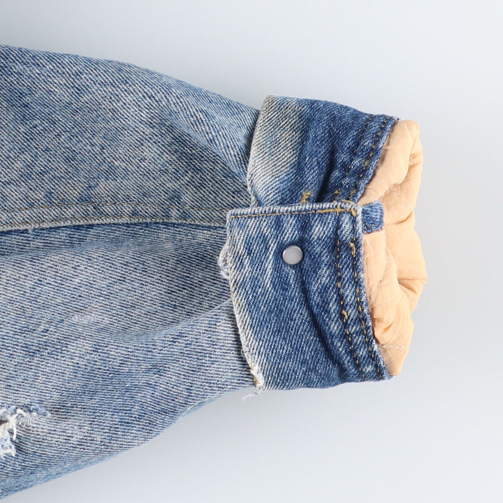 Vintage Lee STORM RIDER denim jacket from the 1980'S and 1990s, size XL, men's. cotton blue type Vintage Second Hand