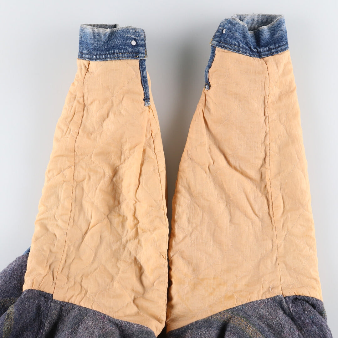 Vintage Lee STORM RIDER denim jacket from the 1980'S and 1990s, size XL, men's. cotton blue type Vintage Second Hand