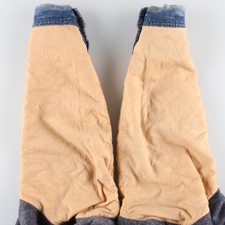 Vintage Lee STORM RIDER denim jacket from the 1980'S and 1990s, size XL, men's. cotton blue type Vintage Second Hand