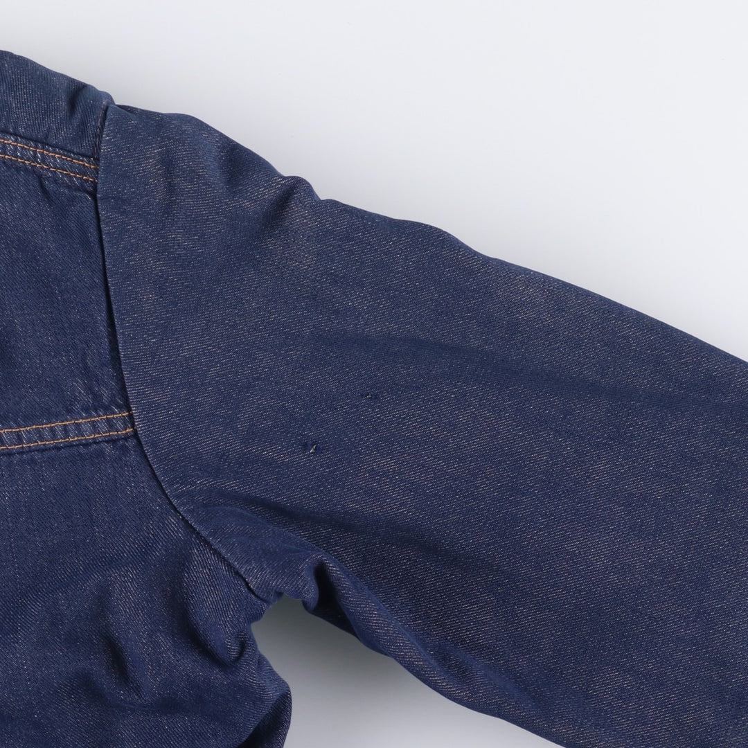 Vintage 1970'S Maverick Blue Bell Bat-Dyed Denim Jacket, Made in USA, Men's Size Small unclear blue type Vintage Second Hand