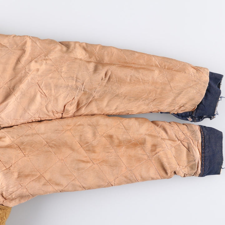 Vintage 1970'S Maverick Blue Bell Bat-Dyed Denim Jacket, Made in USA, Men's Size Small unclear blue type Vintage Second Hand