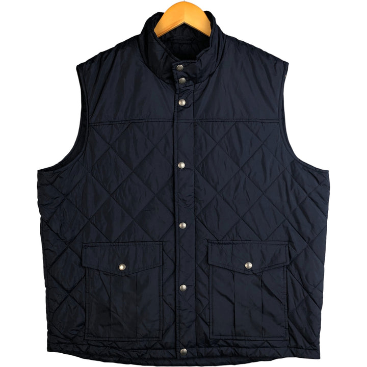 Banana Republic Padded Vest, Men's Size XL acrylic navy blue type Vintage Second Hand