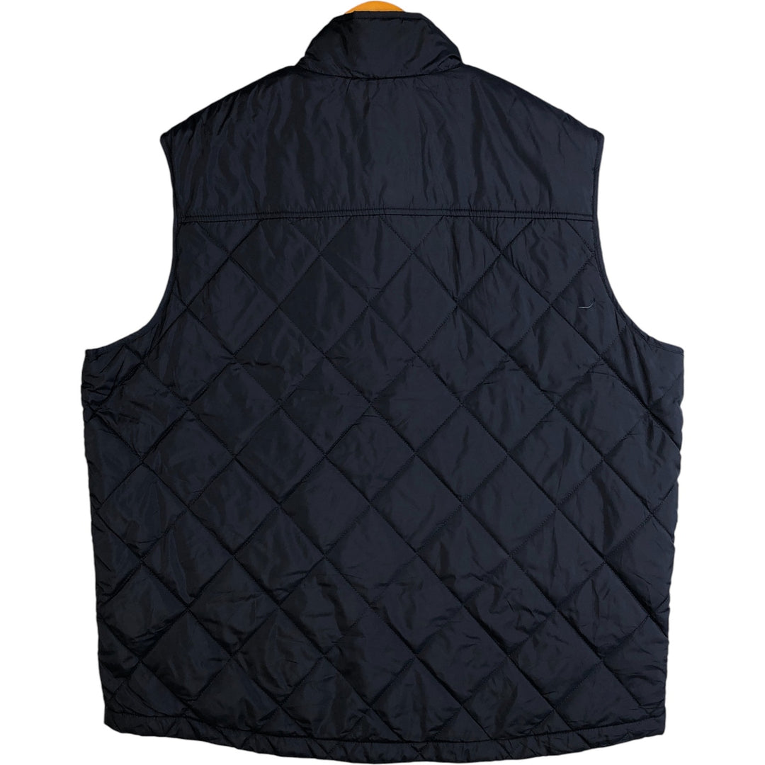 Banana Republic Padded Vest, Men's Size XL acrylic navy blue type Vintage Second Hand
