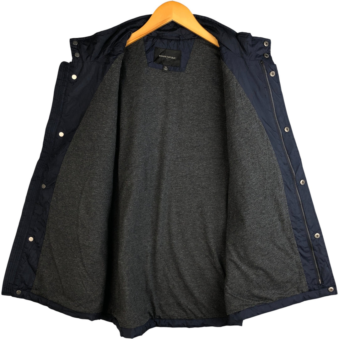Banana Republic Padded Vest, Men's Size XL acrylic navy blue type Vintage Second Hand