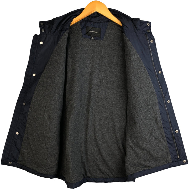 Banana Republic Padded Vest, Men's Size XL acrylic navy blue type Vintage Second Hand