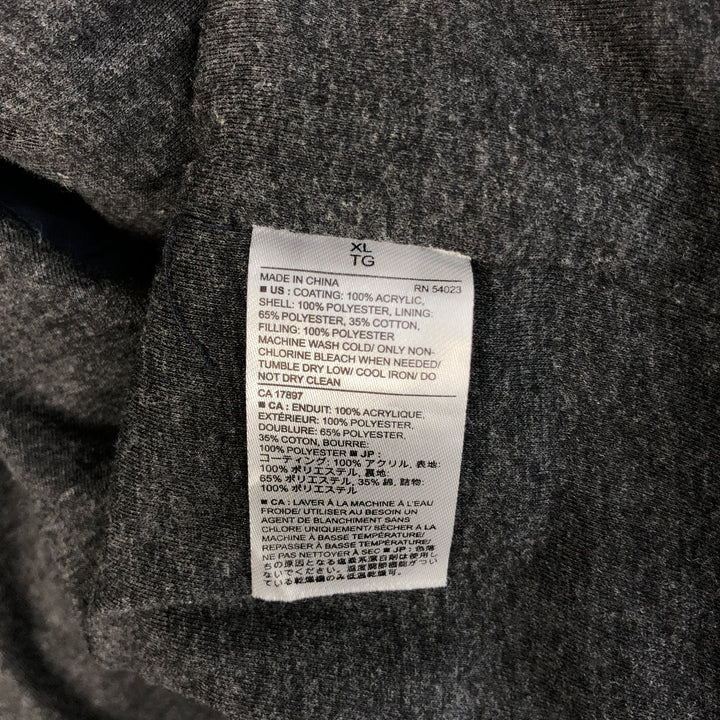 Banana Republic Padded Vest, Men's Size XL acrylic navy blue type Vintage Second Hand