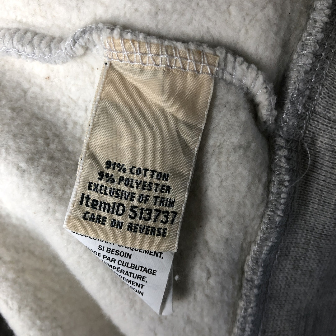 LLBean TRADITIONAL FIT Logo Sweatshirt, Men's Size Small cotton gray type Vintage Second Hand