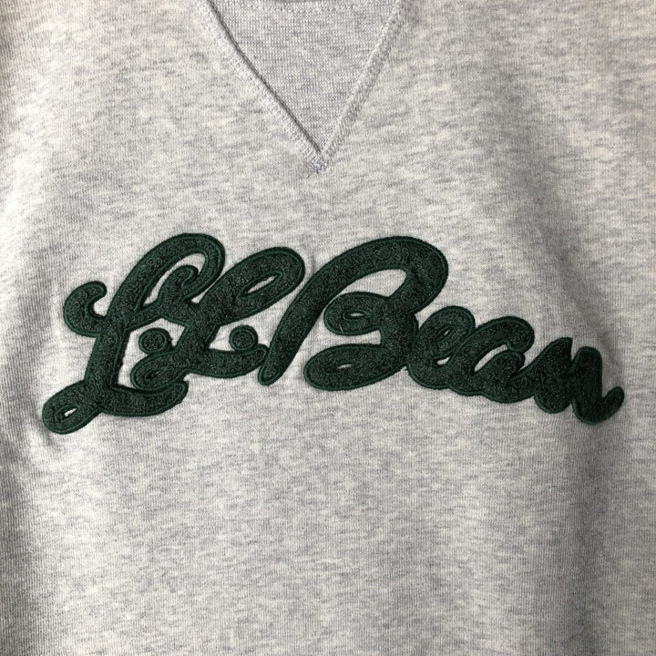 LLBean TRADITIONAL FIT Logo Sweatshirt, Men's Size Small cotton gray type Vintage Second Hand