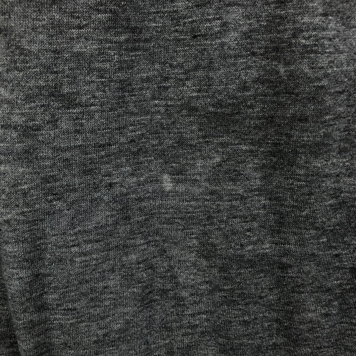 Henley neck plain blank sweatshirt, women's size M unclear gray type Vintage Second Hand
