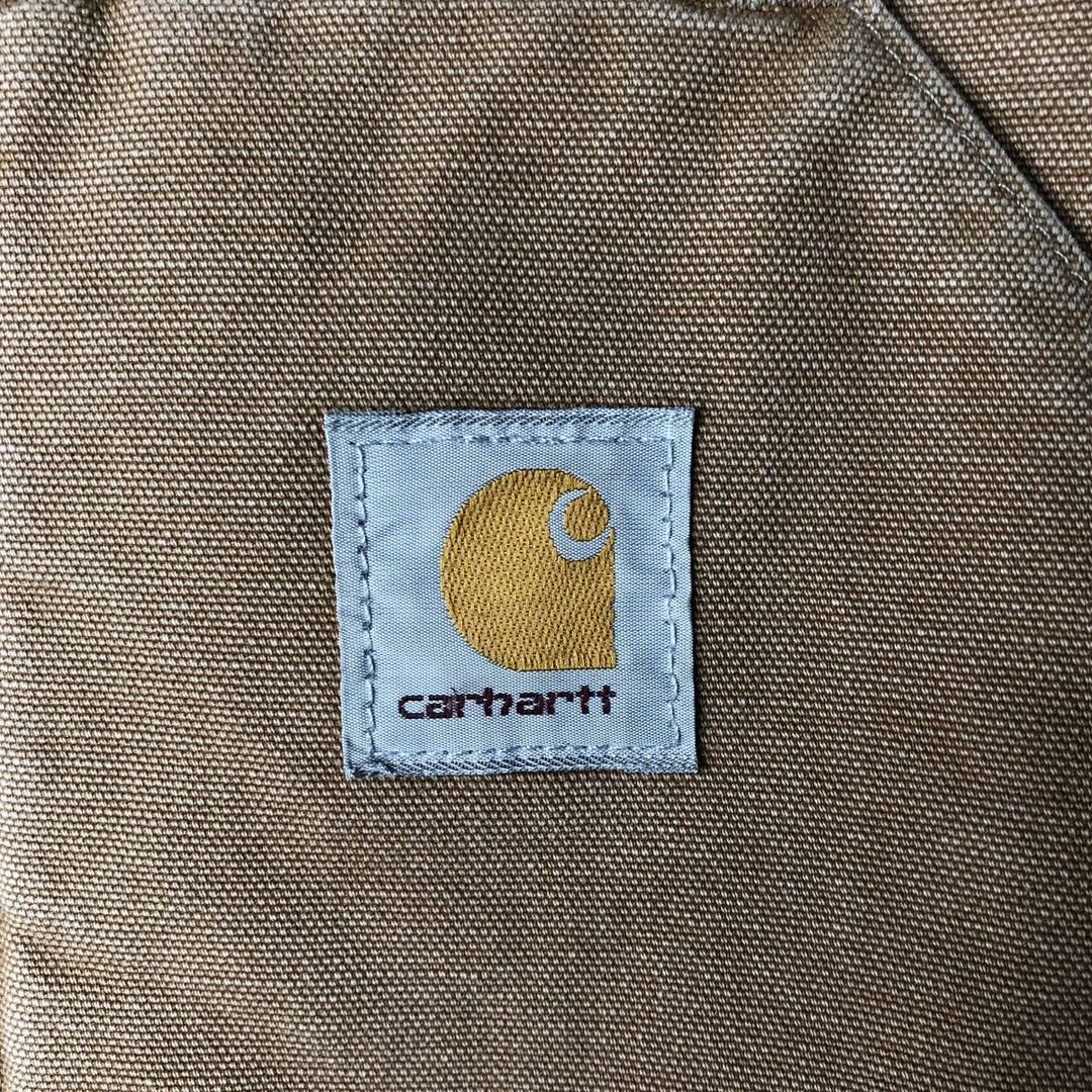 Carhartt Classic Padded Duck Vest, Men's Size L unclear beige type brown Vintage Second Hand