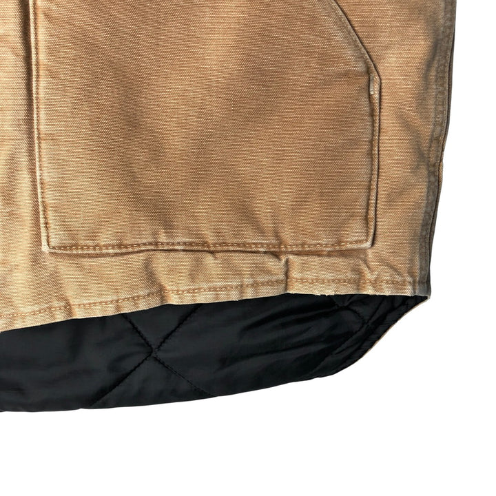 Carhartt Classic Padded Duck Vest, Men's Size L unclear beige type brown Vintage Second Hand