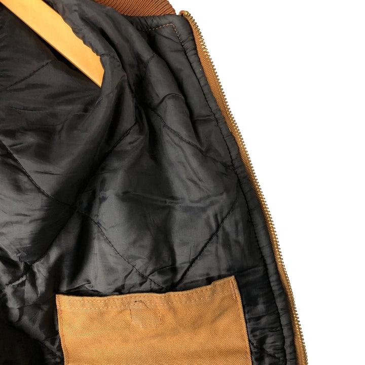 2000'S Carhartt Classic Padded Duck Vest, Men's XXL cotton brown type Vintage Second Hand