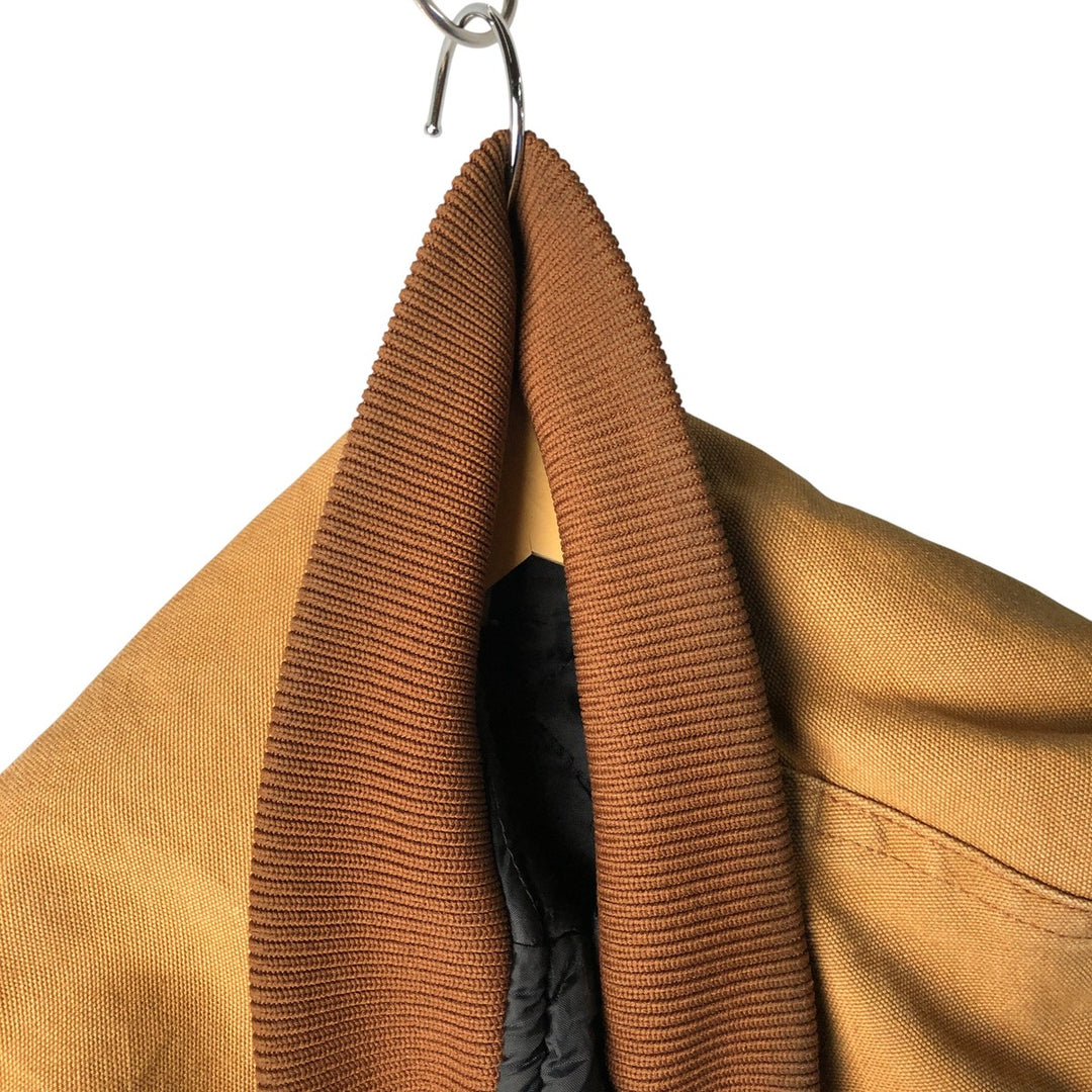 2000'S Carhartt Classic Padded Duck Vest, Men's XXL cotton brown type Vintage Second Hand