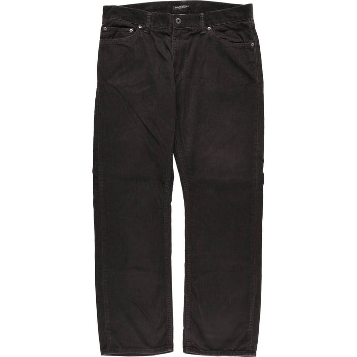 Banana Republic Corduroy Pants, Men's, Size 36 cotton navy blue type Vintage Second Hand