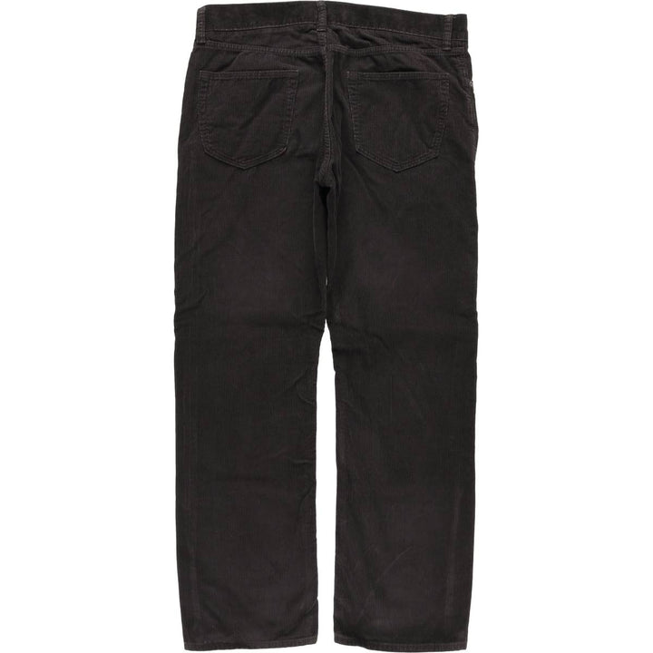 Banana Republic Corduroy Pants, Men's, Size 36 cotton navy blue type Vintage Second Hand