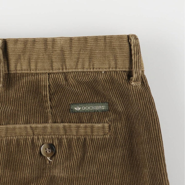 Dockers Class A Corduroy Pants, Men's, Size W35 cotton Beige type Vintage Second Hand