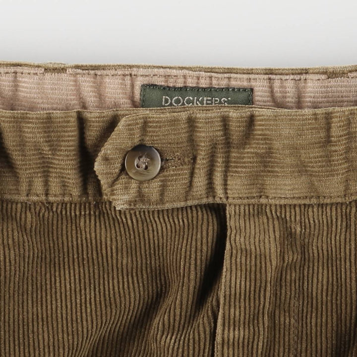 Dockers Class A Corduroy Pants, Men's, Size W35 cotton Beige type Vintage Second Hand