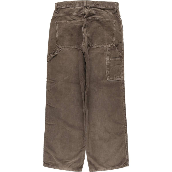 GAP Carpenter Corduroy Pants, Painter Pants, Men's, Size W33 cotton brown type Vintage Second Hand