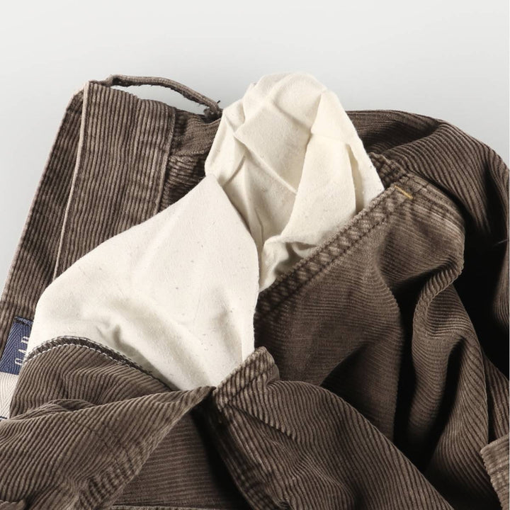 GAP Carpenter Corduroy Pants, Painter Pants, Men's, Size W33 cotton brown type Vintage Second Hand