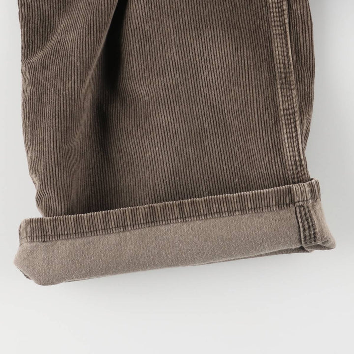 GAP Carpenter Corduroy Pants, Painter Pants, Men's, Size W33 cotton brown type Vintage Second Hand