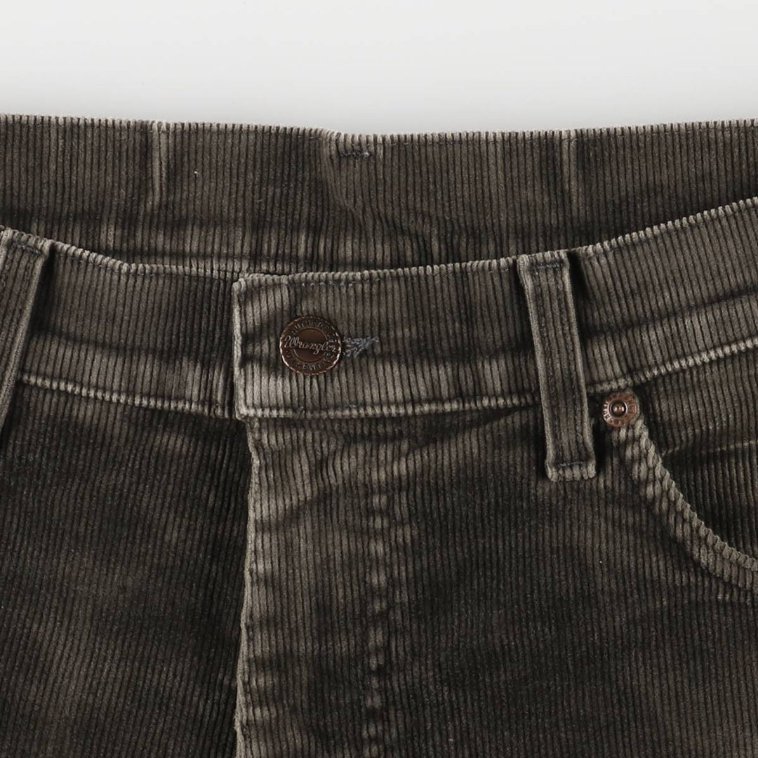 Wrangler Texas Stretch Corduroy Pants, Men's, Size 34 cotton Khaki type Vintage Second Hand