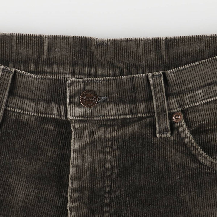 Wrangler Texas Stretch Corduroy Pants, Men's, Size 34 cotton Khaki type Vintage Second Hand