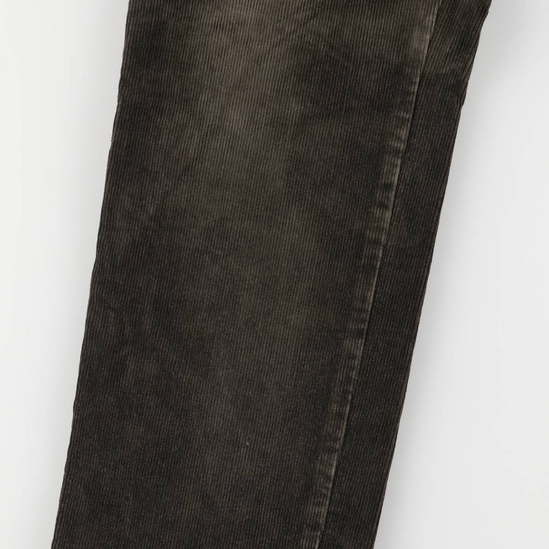 Wrangler Texas Stretch Corduroy Pants, Men's, Size 34 cotton Khaki type Vintage Second Hand