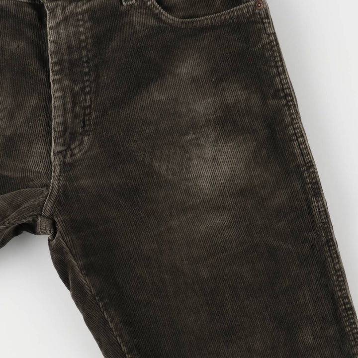 Wrangler Texas Stretch Corduroy Pants, Men's, Size 34 cotton Khaki type Vintage Second Hand