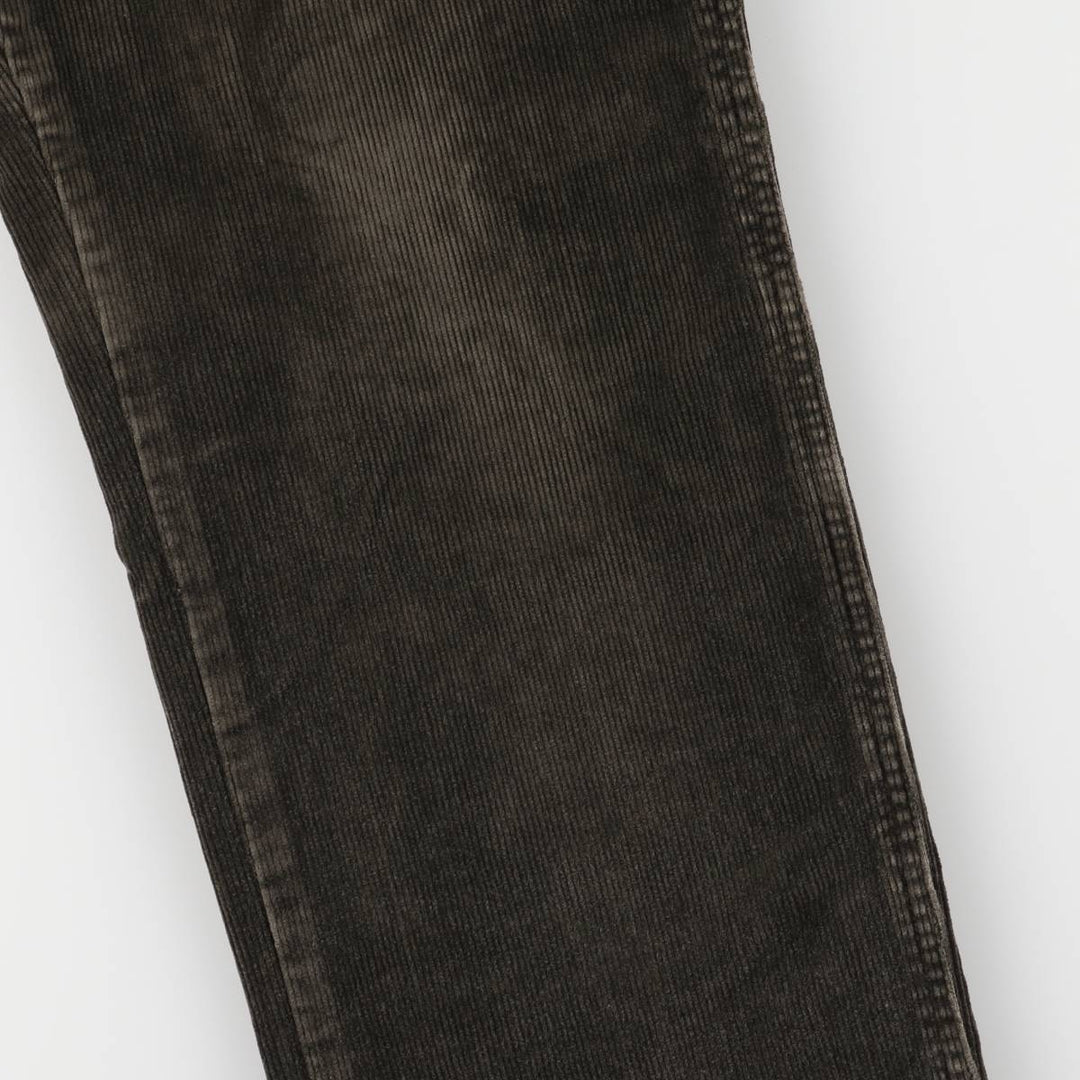 Wrangler Texas Stretch Corduroy Pants, Men's, Size 34 cotton Khaki type Vintage Second Hand